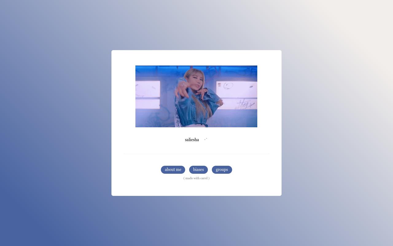 Carrd profile picture for @diamonds